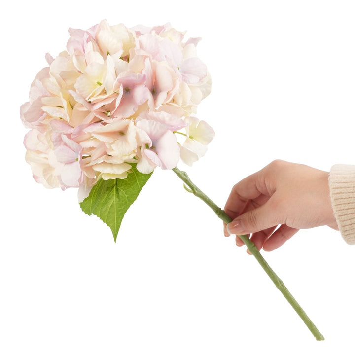Lifelike Hydrangea Floral Stem