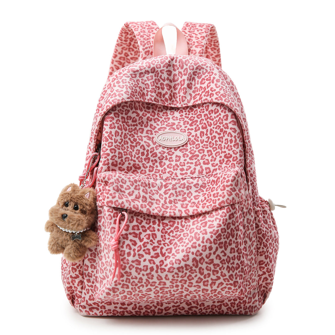 Animal Print Patterned School Backpack Stornfield