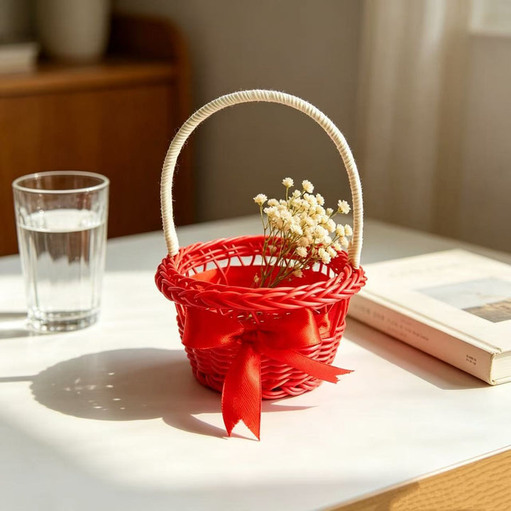 Decorative Handwoven Gift Basket Stornfield