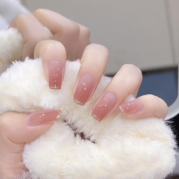 Glamorous artificial nails with moon and star motif Stornfield