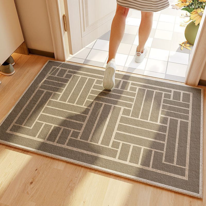 Geometric Pattern Decorative Floor Mat