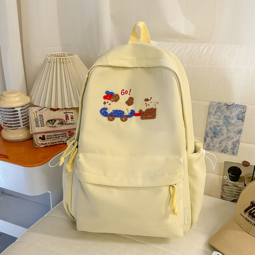 Playful Embroidered Backpack Stornfield