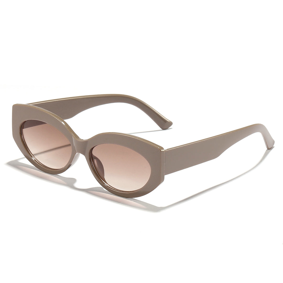 Ladies Cat-Eye Sunglasses with Playful Transparency Design Stornfield