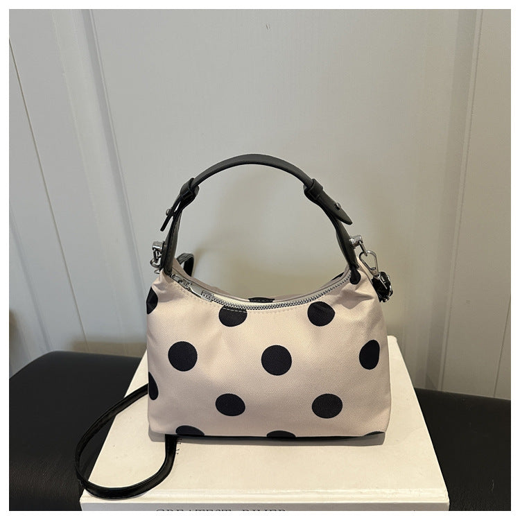 Polka Dot Mini Shoulder Handbag