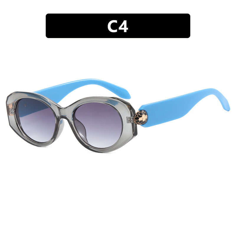 Women extravagant sunglasses in unique tortoiseshell pattern Stornfield