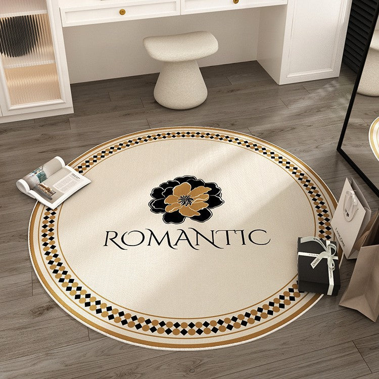 Round Decorative Area Rug