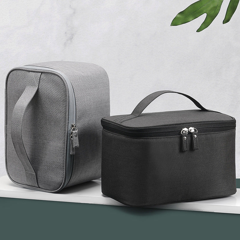 Cosmetic Transport Box With Sturdy Zipper And Practical Carry Handle Stornfield