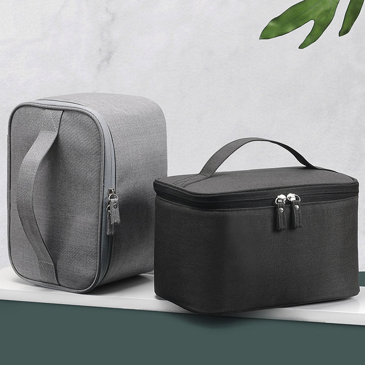 Cosmetic Transport Box With Sturdy Zipper And Practical Carry Handle Stornfield