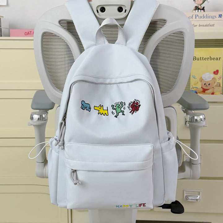 Artistic Embroidered Casual Backpack Stornfield