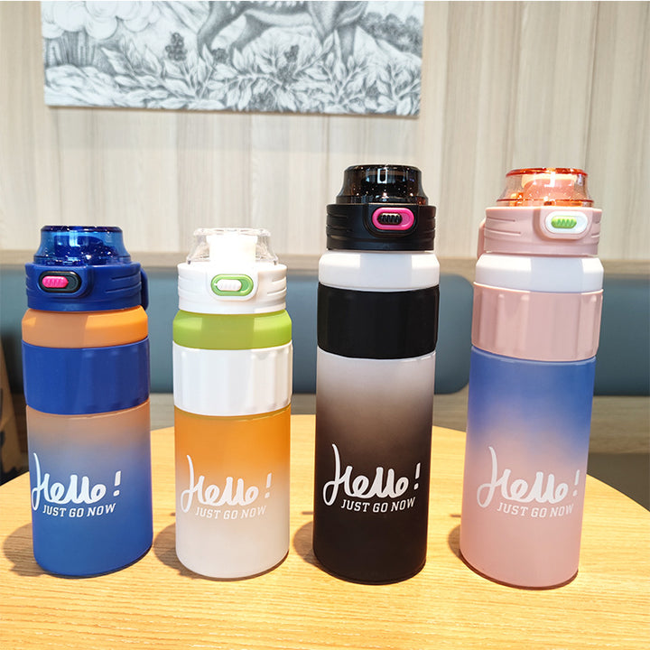 Ladies versatile drinking bottle with innovative flip lid Stornfield