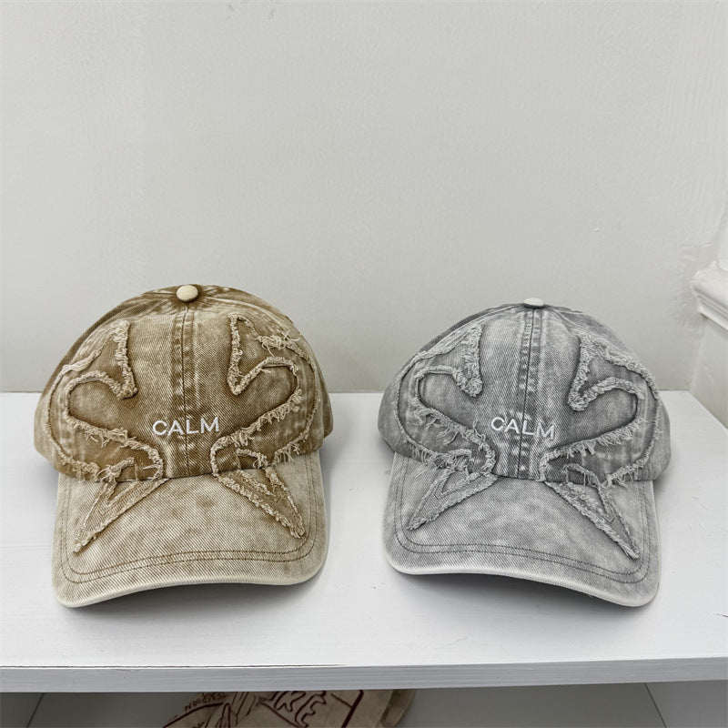 Women's Distressed Graphic Baseball Cap Stornfield