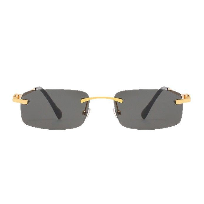 Women's elegant half-frame glasses with comfortable nose pads Stornfield