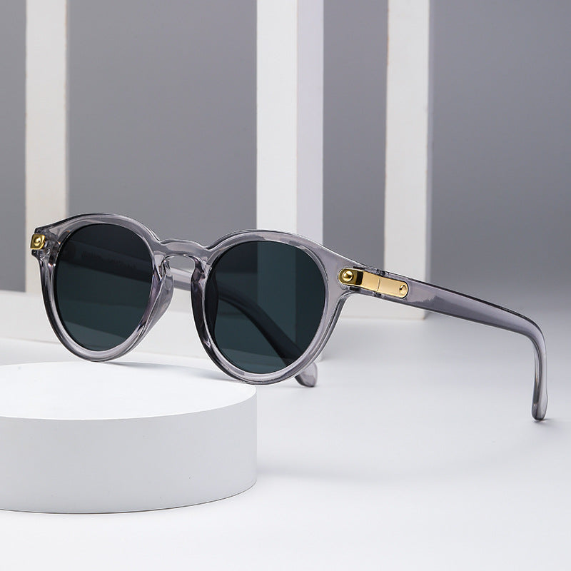 Ladies fashionable sunglasses with transparent frame and sturdy lenses Stornfield
