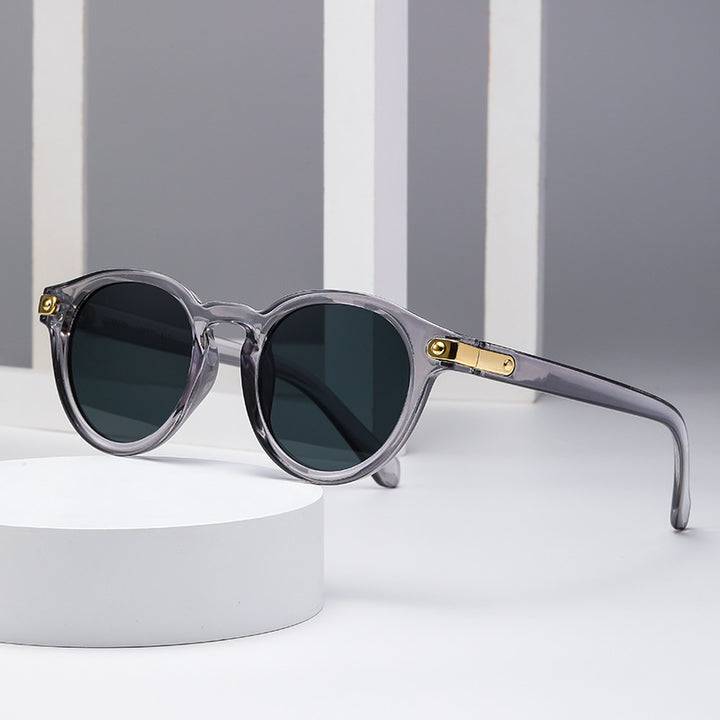 Ladies fashionable sunglasses with transparent frame and sturdy lenses Stornfield