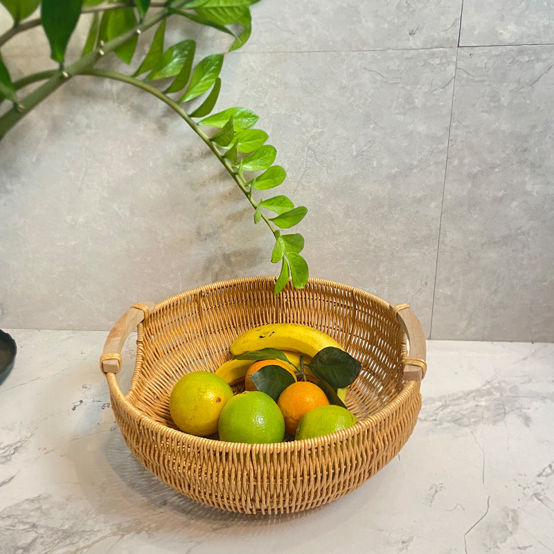 Women Round Handmade Basket Stornfield