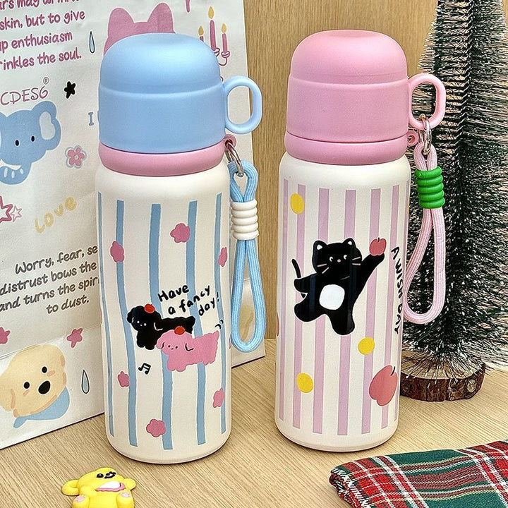 Women's insulated bottle with cheerful polka dot pattern Stornfield