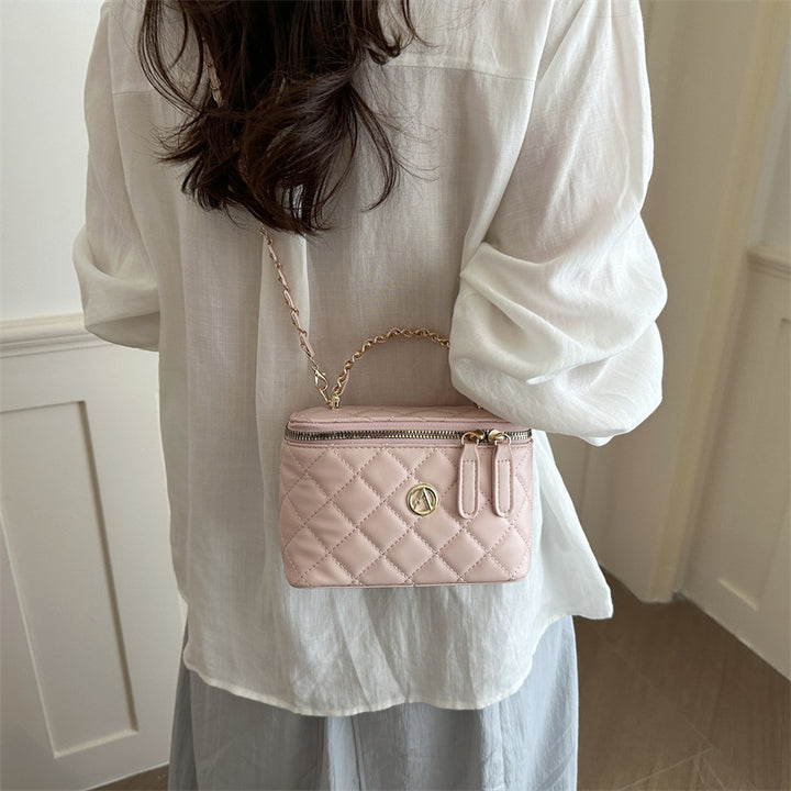 Quilted Mini Crossbody Handbag  1791971448