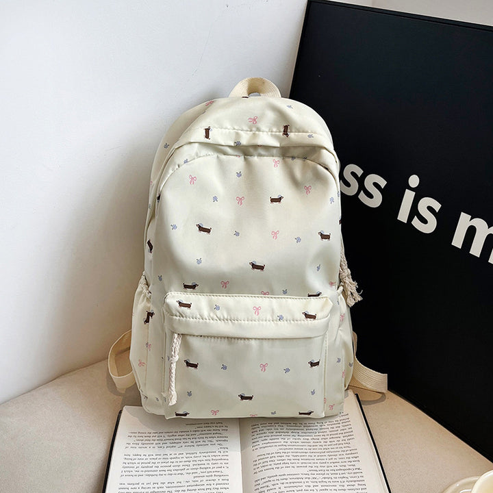 Whimsical Animal Print Backpack Stornfield