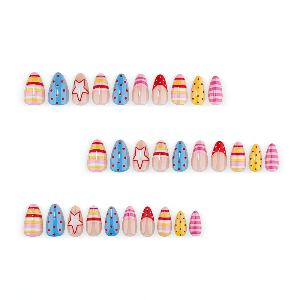 Playful art nail designs Stornfield
