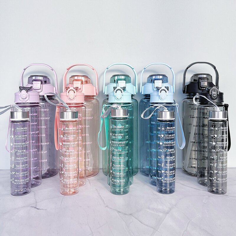 Women's Water Bottle with Motivational Print Stornfield