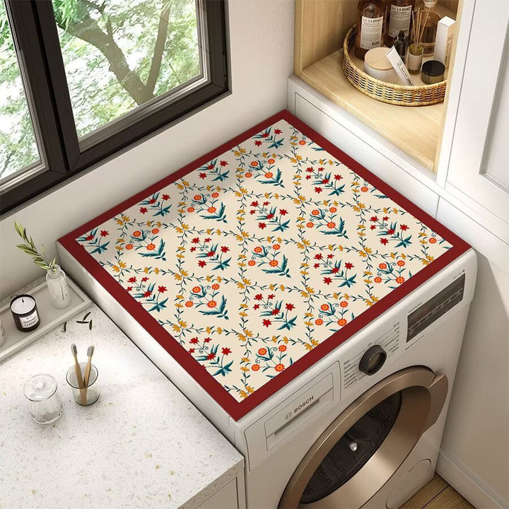 Floral Patterned Laundry Room Top Cover Stornfield