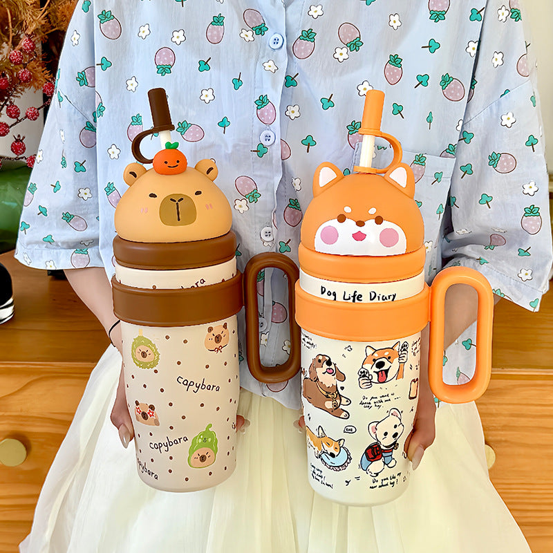 Ladies Thermo Cup with Cute Animal Design Stornfield