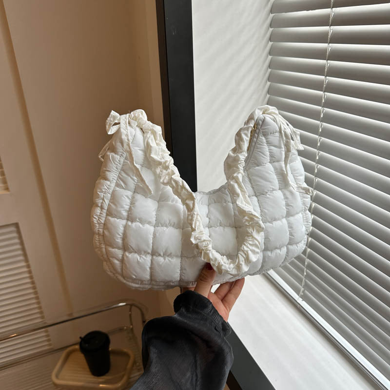 Quilted Pouch Handbag