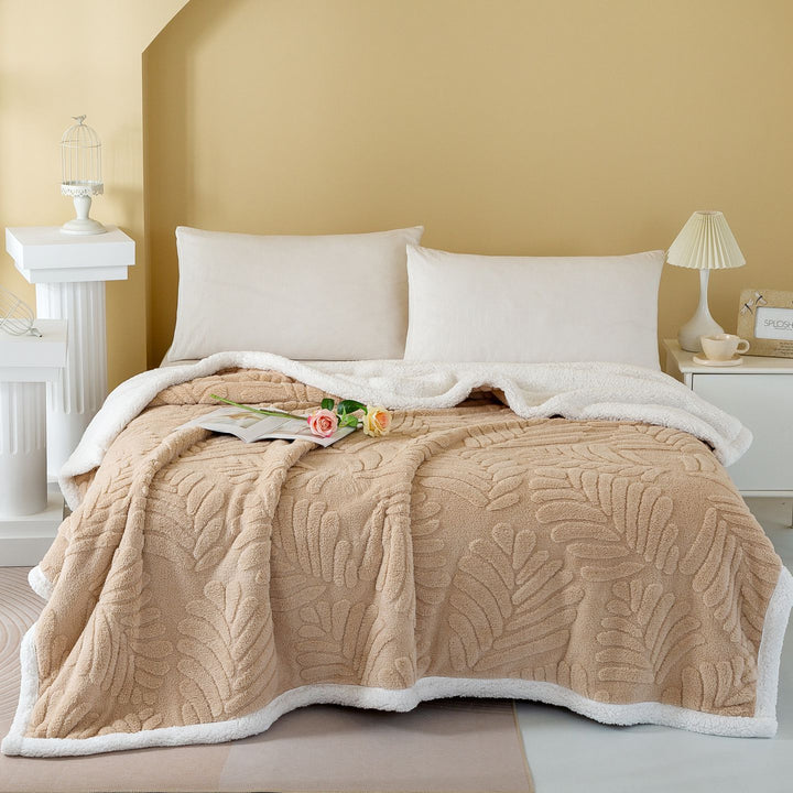 Cozy Fleece Throw Blanket Stornfield