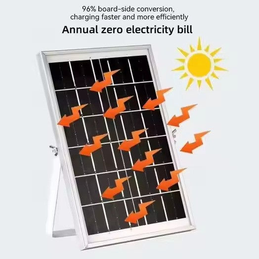 Women's Solar-Powered Table Fan with Intelligent Control System Stornfield