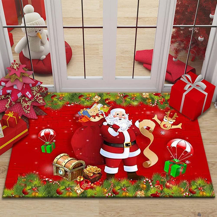 Holiday-Themed Decorative Doormat