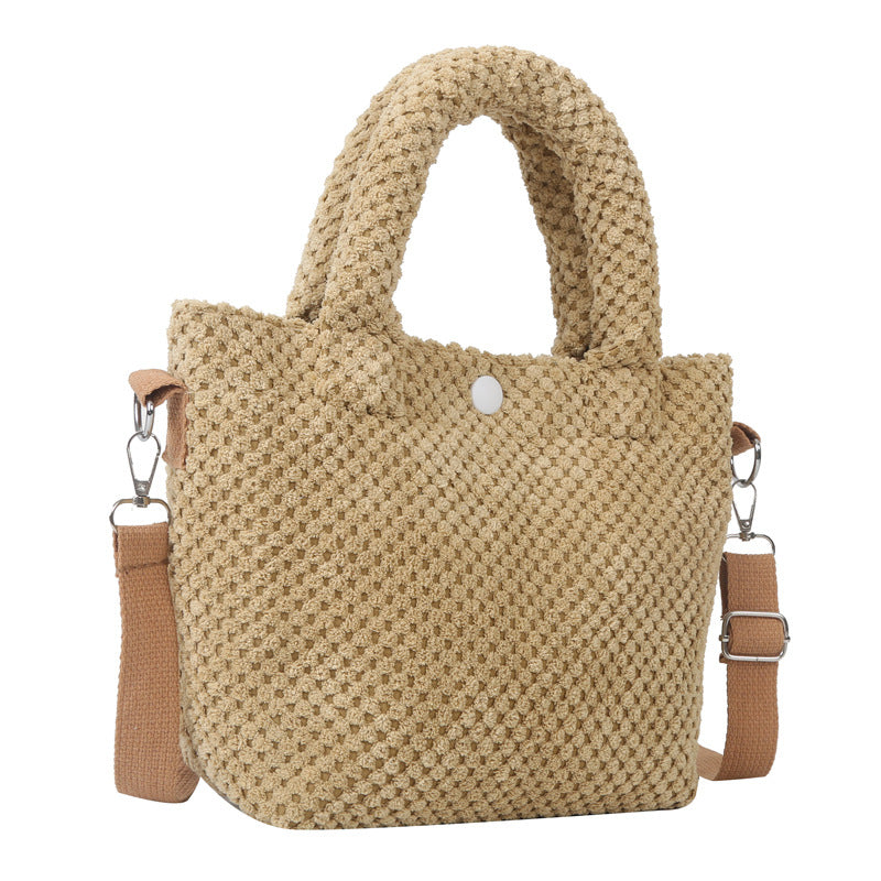 Stylish Soft Fabric Handbag