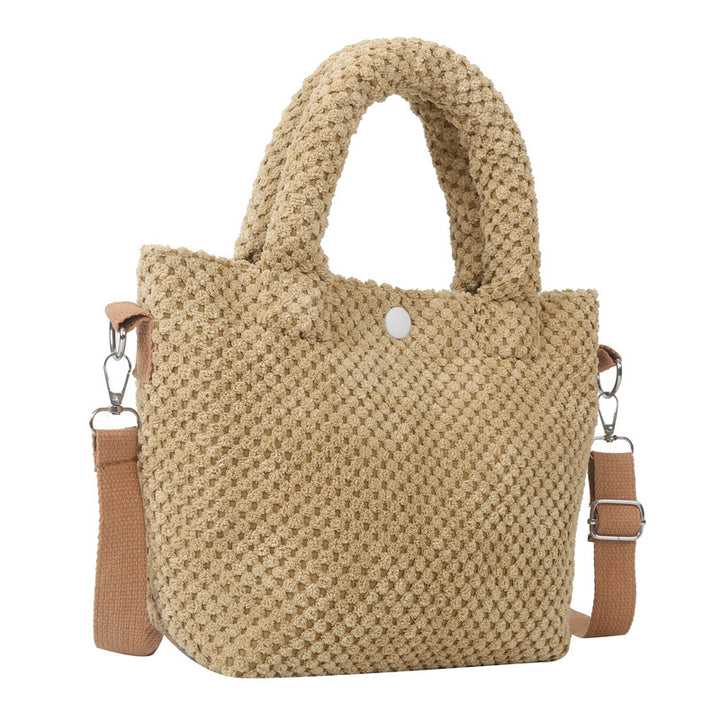 Stylish Soft Fabric Handbag