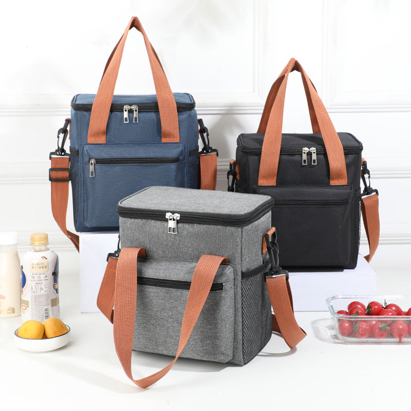 Insulated Lunch Cooler Bag with Adjustable Strap