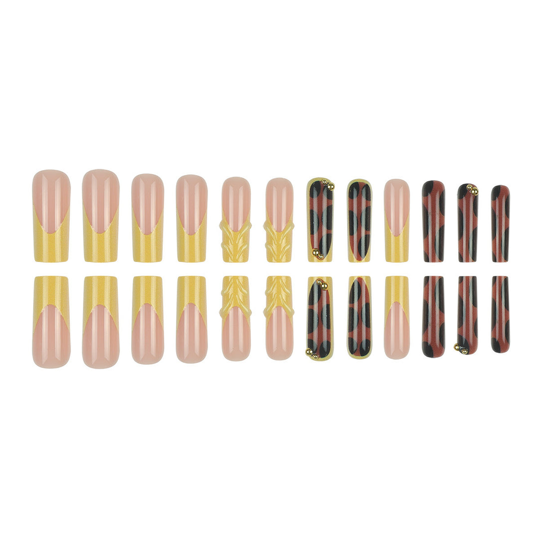 Premium Ornate Stiletto Press-On Nails Stornfield