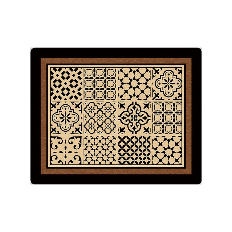 Decorative Botanical Kitchen Mat
