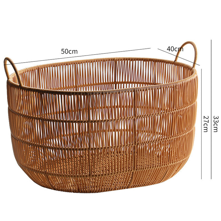 Elegant Handwoven Storage Basket Stornfield