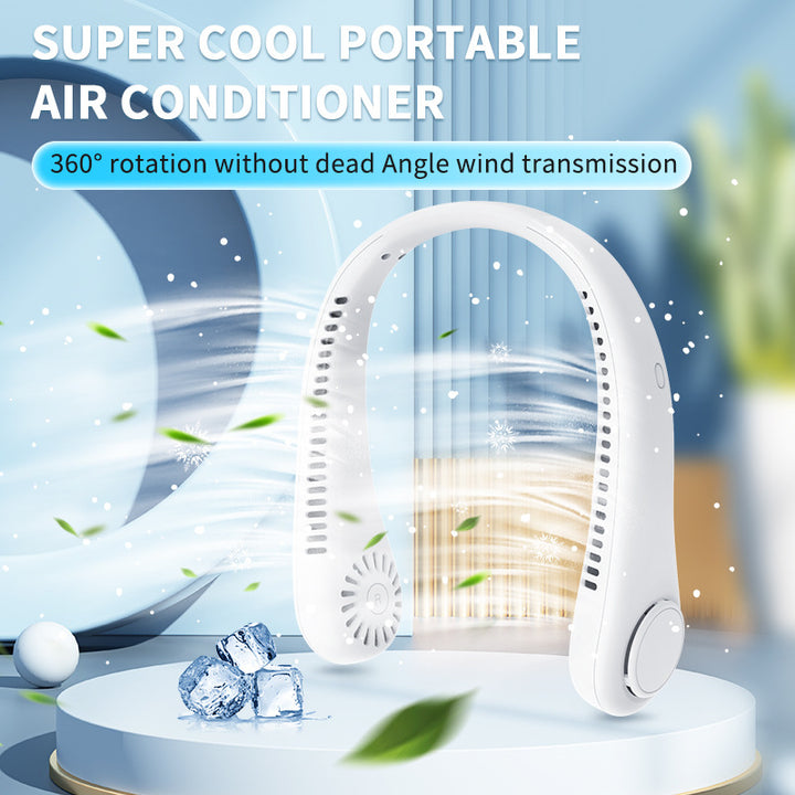 Ladies Portable Neck Fan with Ergonomic Design Stornfield