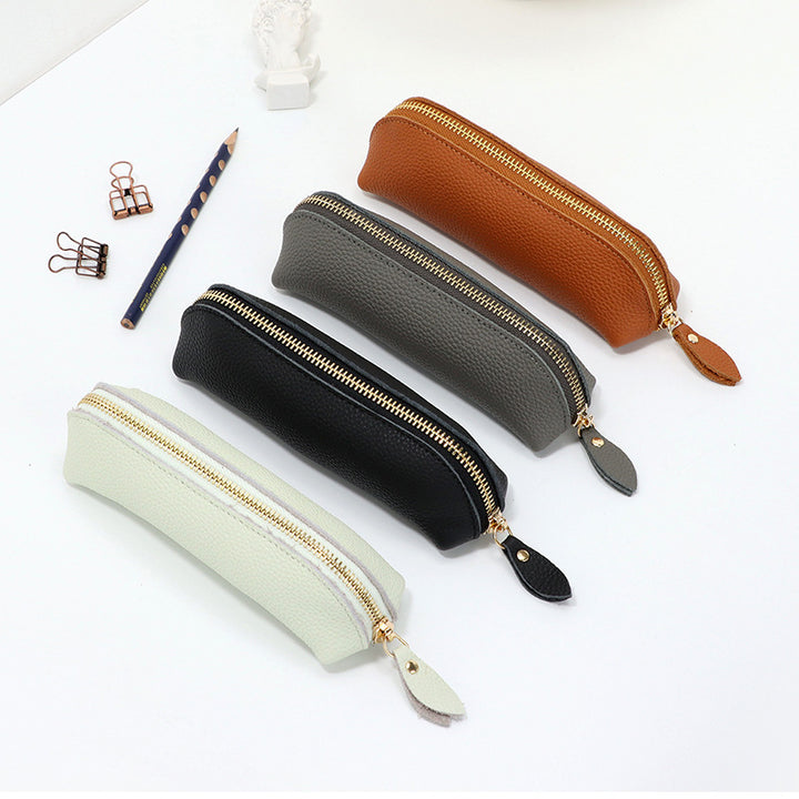 Sleek Leather Pencil Case Stornfield