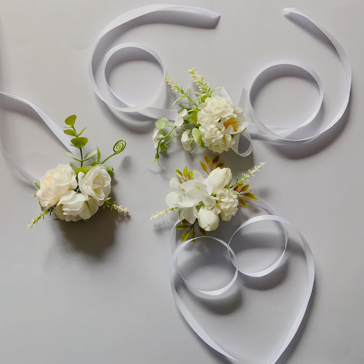 Elegant Floral Wrist Corsage