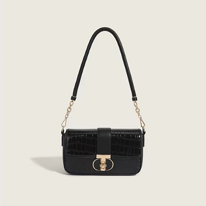 Crocodile-Embossed Crossbody Handbag Stornfield