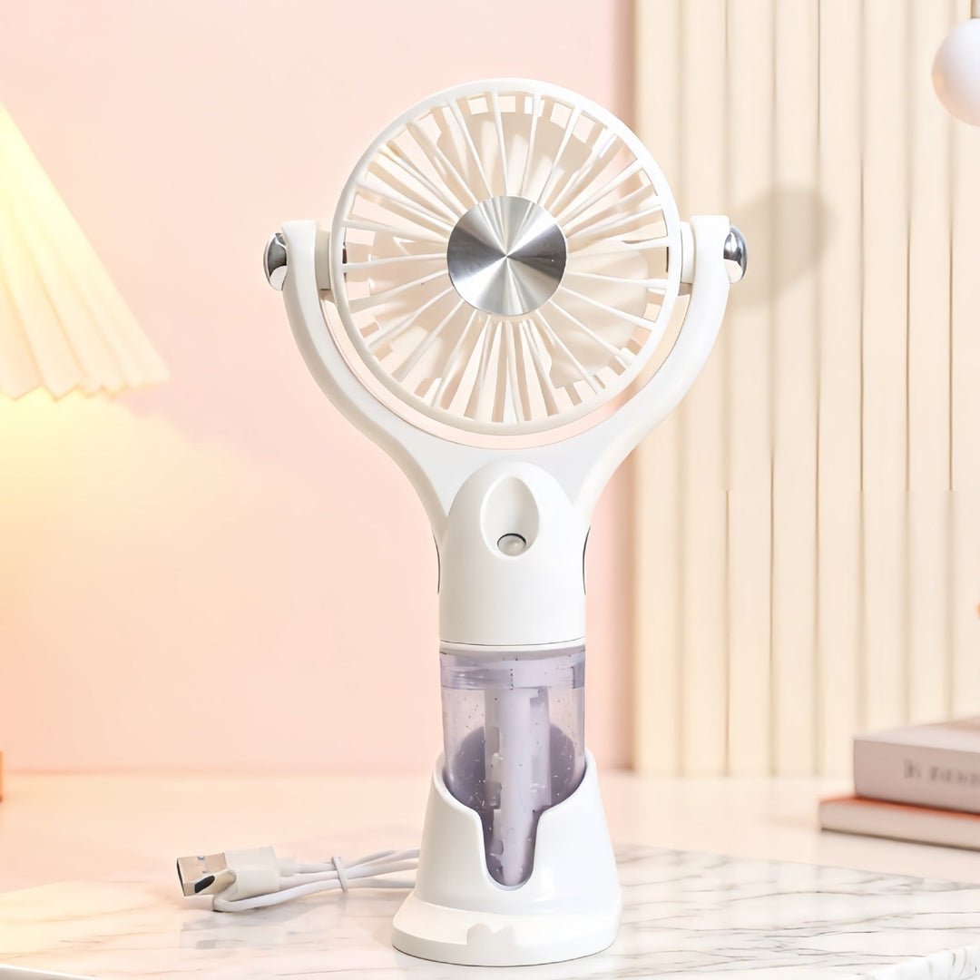 Women's Mini Mist Fan with USB Connection Stornfield