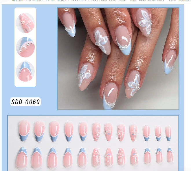 Artistic Press-On Nail Set Stornfield