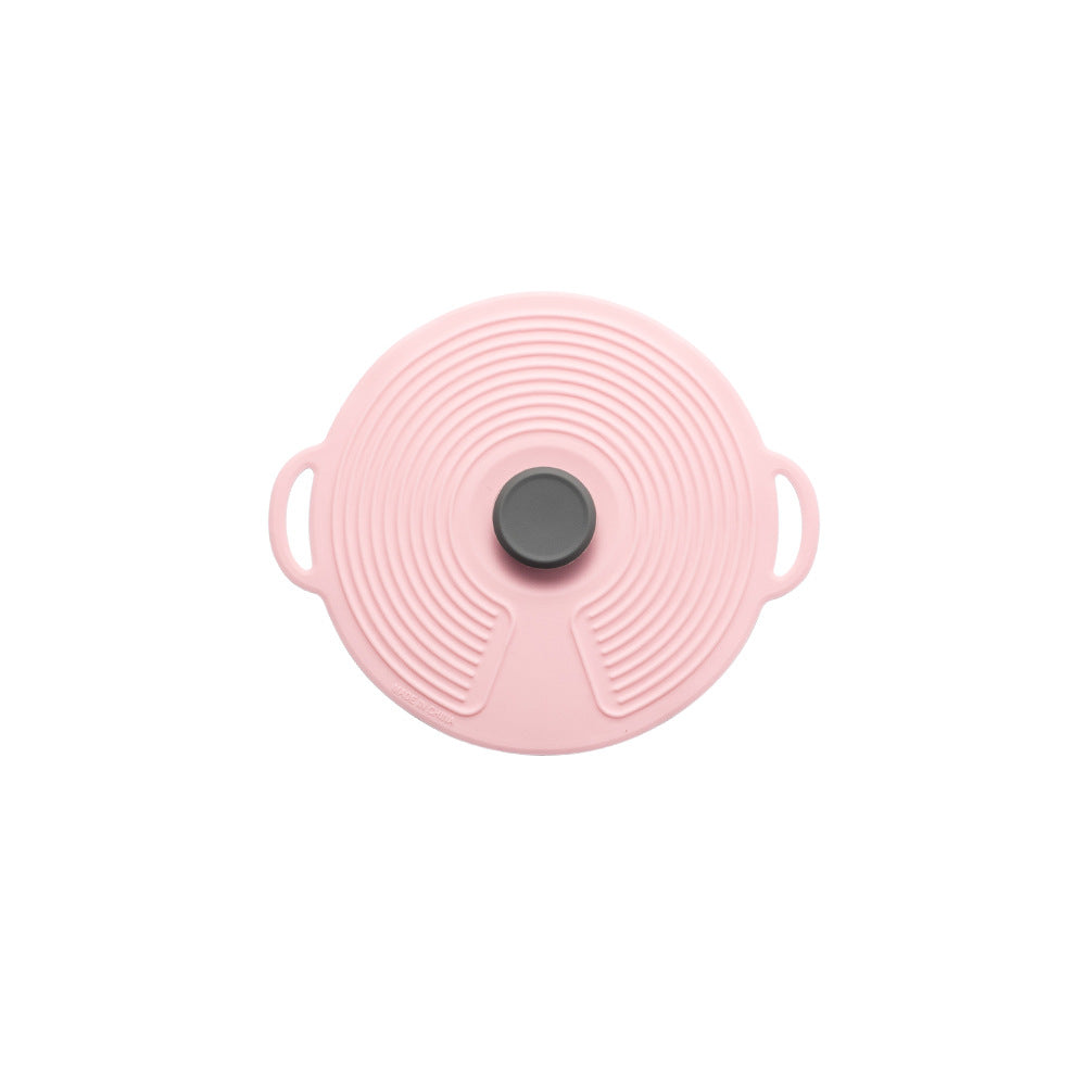 Silicone cooking lid with multifunctional steam valve Stornfield