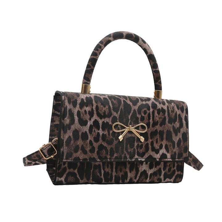 Stylish Animal Print Top Handle Handbag Stornfield