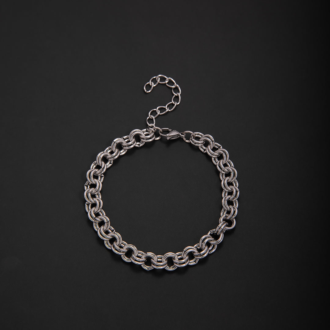Interlaced Metal Link Bracelet Stornfield