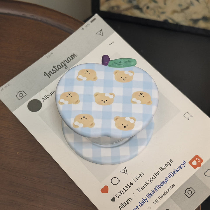 Adorable Bear-Themed Phone Grip Stornfield