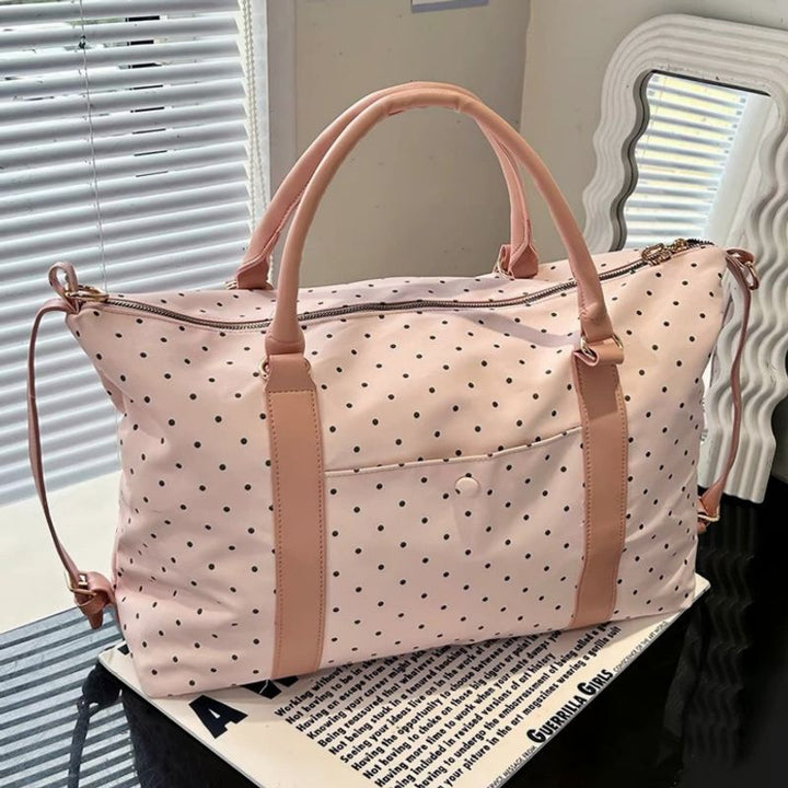 Women's Polka Dot Travel Duffel Bag Stornfield