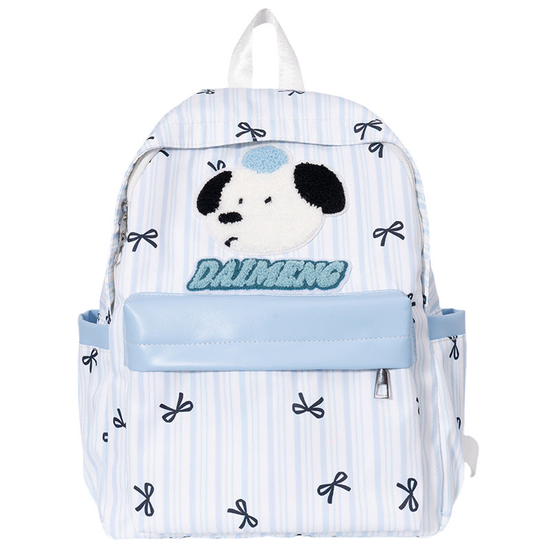 Cute Character Embroidered Backpack Stornfield