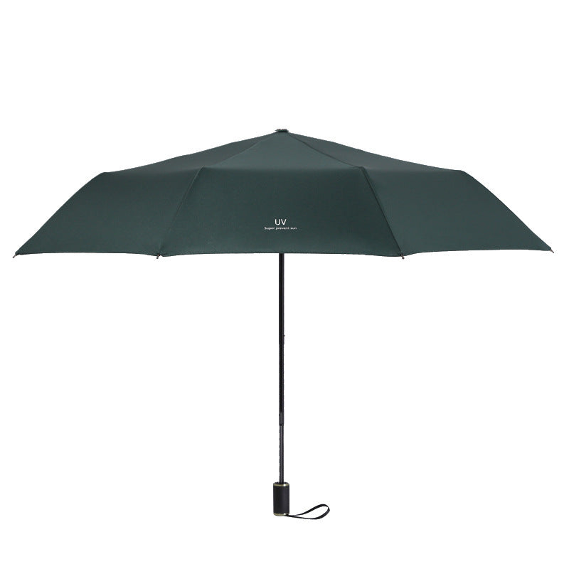 Women's Folding Umbrella with Elegant Feather Design Stornfield