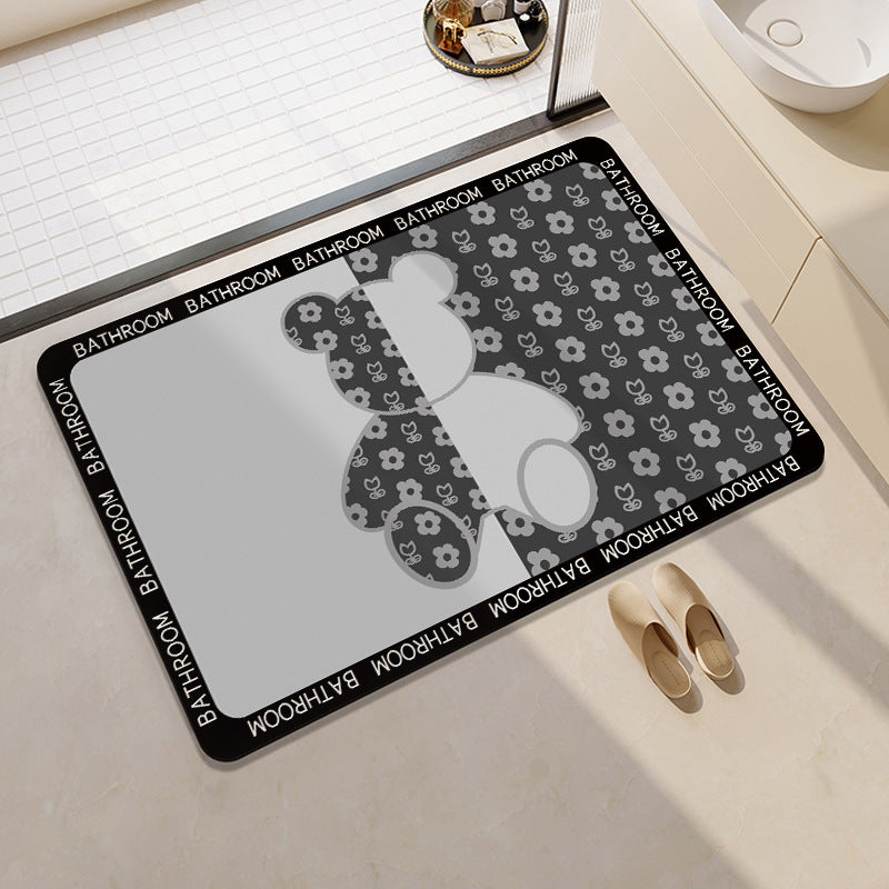 Cute Cartoon Character Bath Mat Stornfield